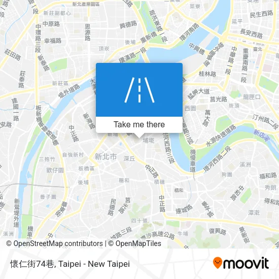 懷仁街74巷 map