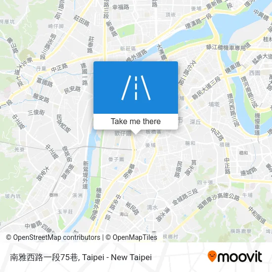 南雅西路一段75巷地圖