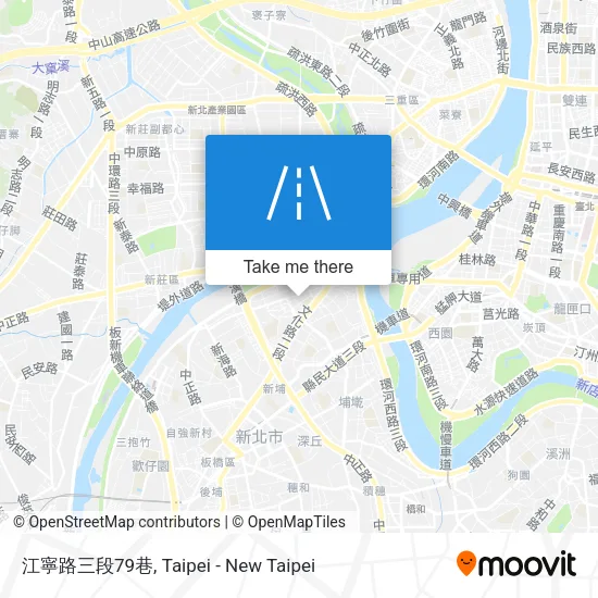 江寧路三段79巷地圖