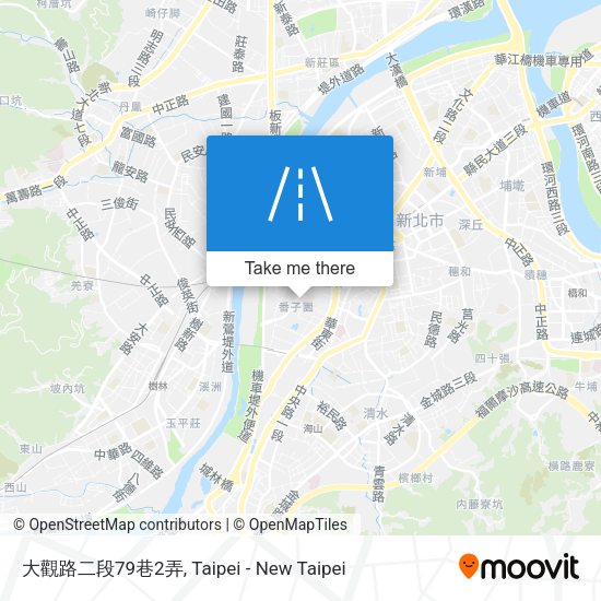 大觀路二段79巷2弄地圖