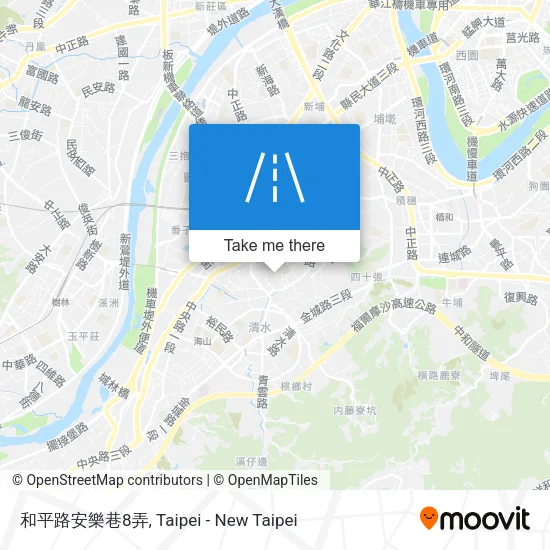 和平路安樂巷8弄地圖