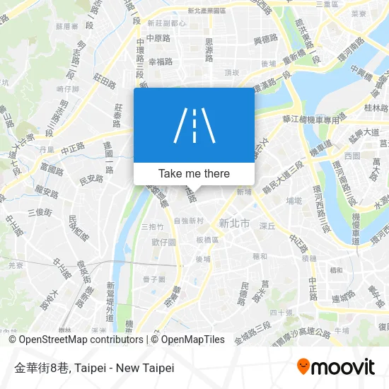 金華街8巷 map