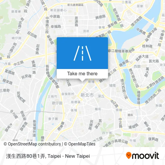 漢生西路80巷1弄地圖