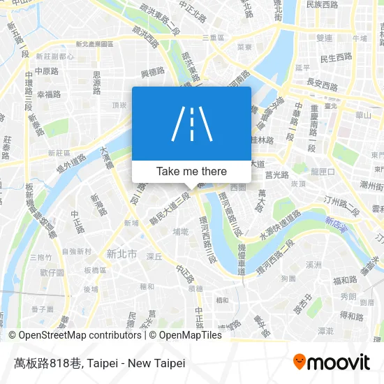 萬板路818巷 map