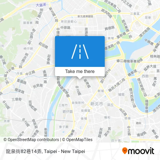 龍泉街82巷14弄地圖