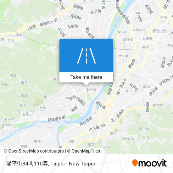 滿平街84巷110弄 map