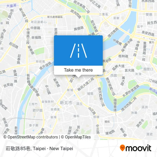 莊敬路85巷地圖