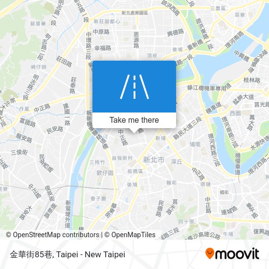 金華街85巷 map