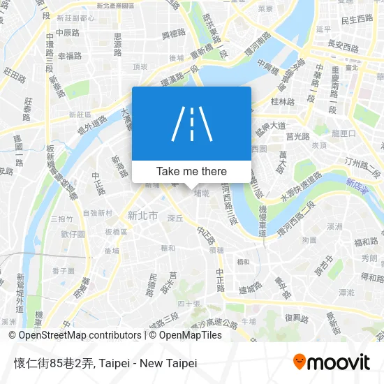 懷仁街85巷2弄地圖