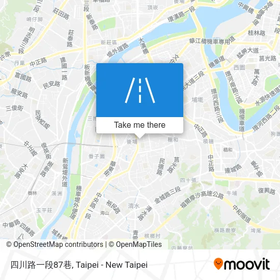 四川路一段87巷地圖