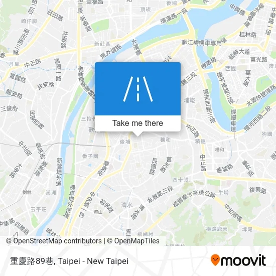 重慶路89巷 map