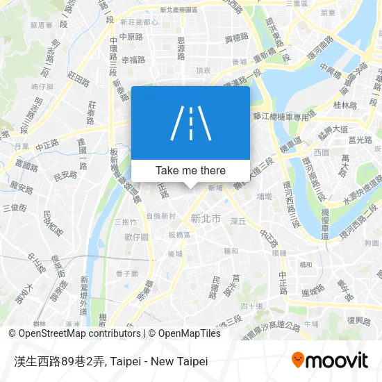 漢生西路89巷2弄地圖