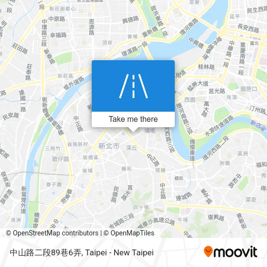 中山路二段89巷6弄地圖