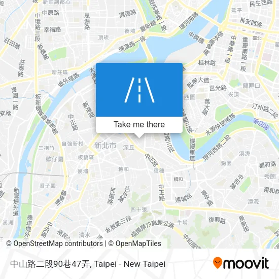 中山路二段90巷47弄地圖