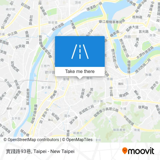 實踐路93巷 map