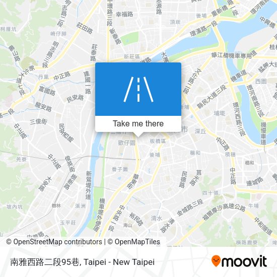 南雅西路二段95巷地圖