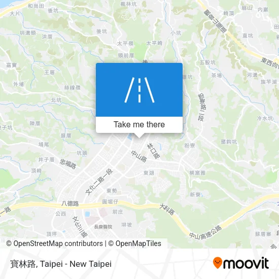 寶林路地圖
