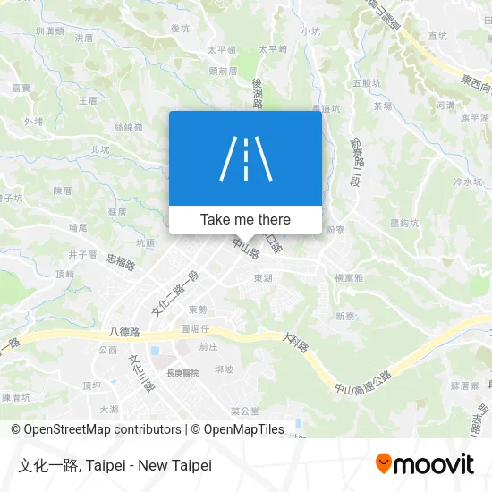 文化一路 map