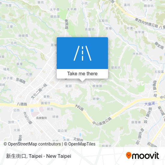 新生街口地圖