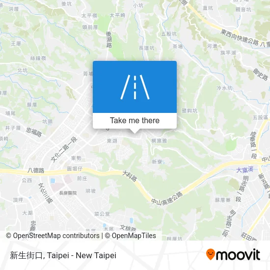 新生街口地圖