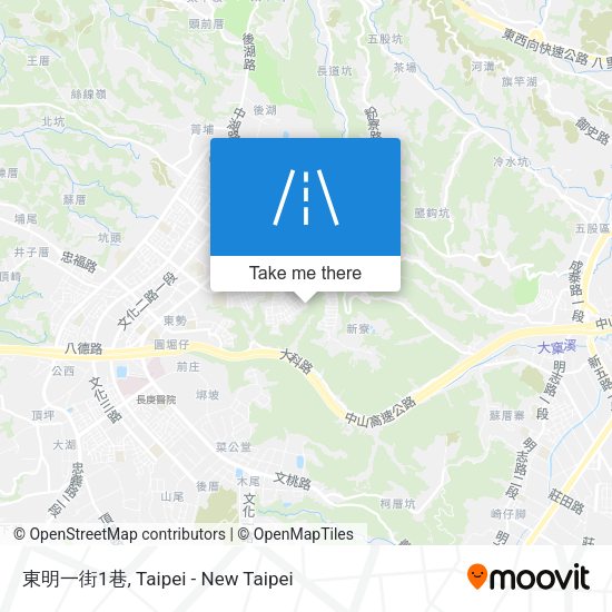 東明一街1巷地圖