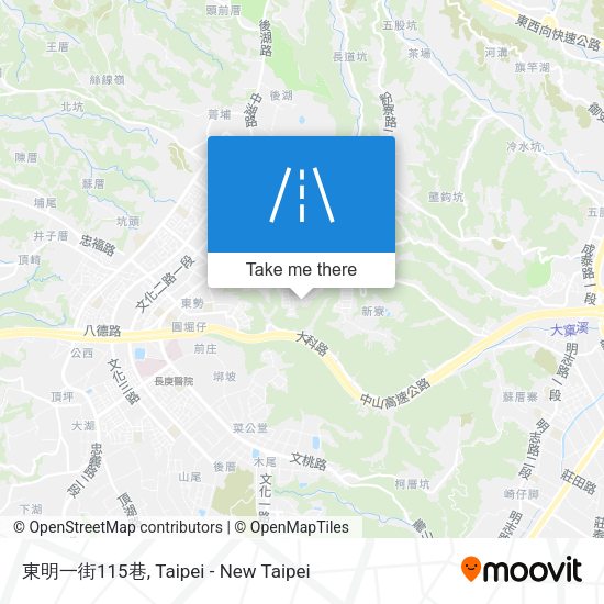 東明一街115巷 map