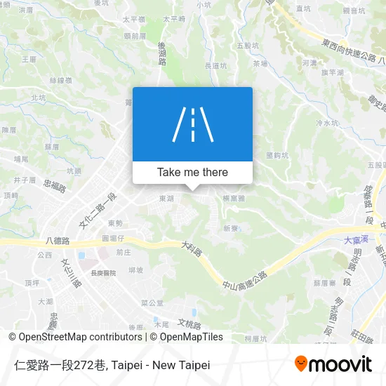 仁愛路一段272巷 map