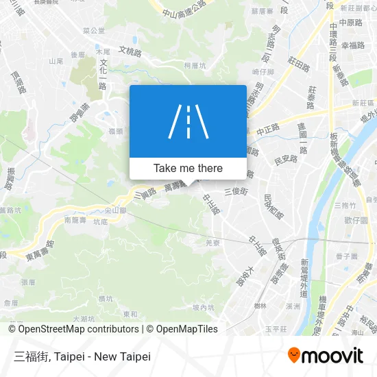 三福街 map