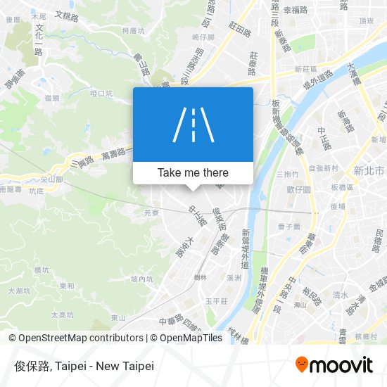 俊保路 map