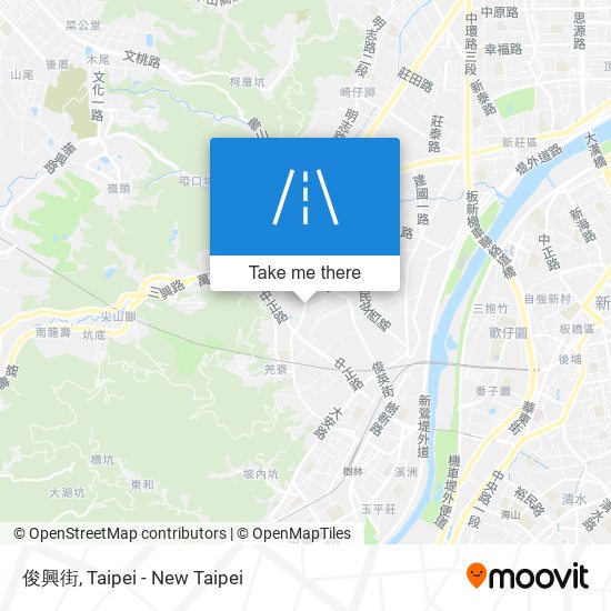 俊興街 map