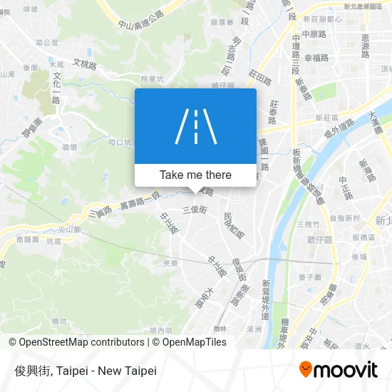 俊興街 map