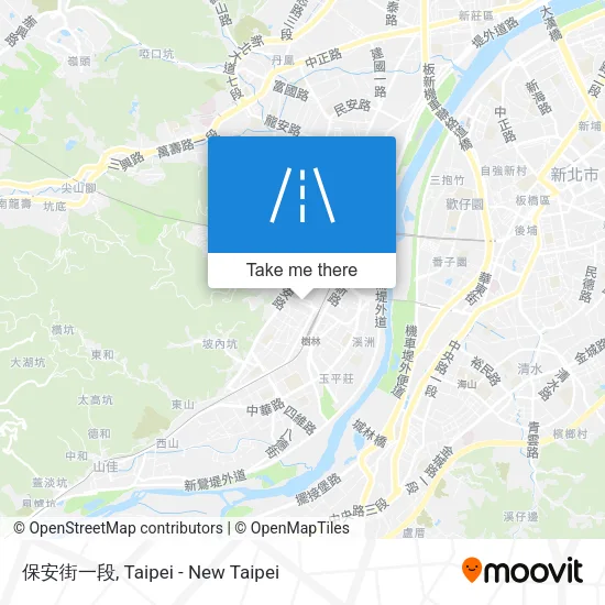 保安街一段地圖