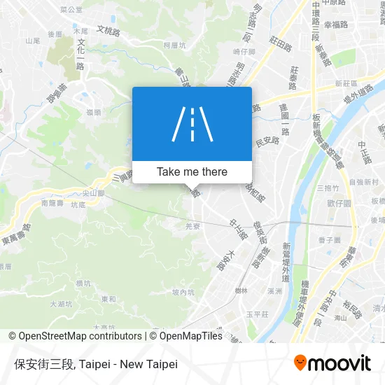 保安街三段地圖