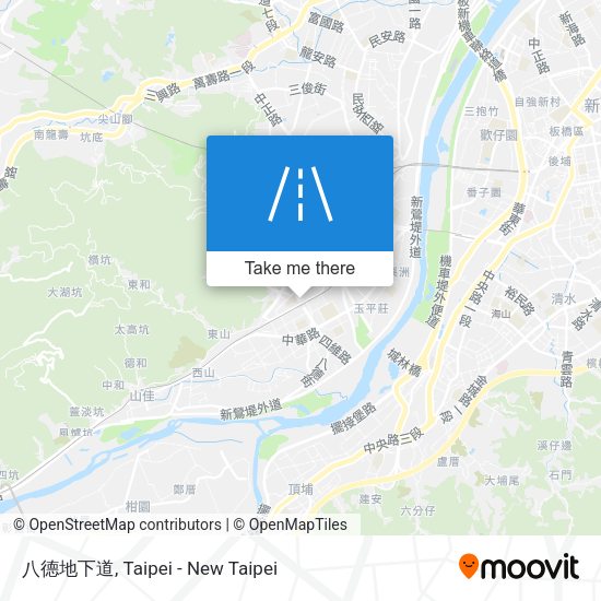 八德地下道地圖