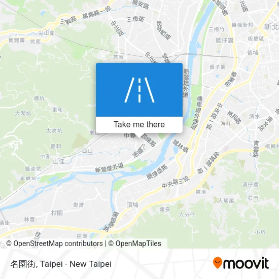 名園街 map