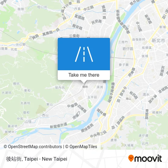 後站街 map