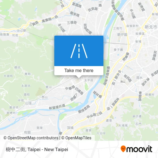 樹中二街地圖