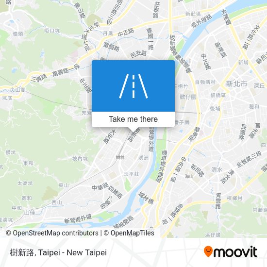 樹新路 map