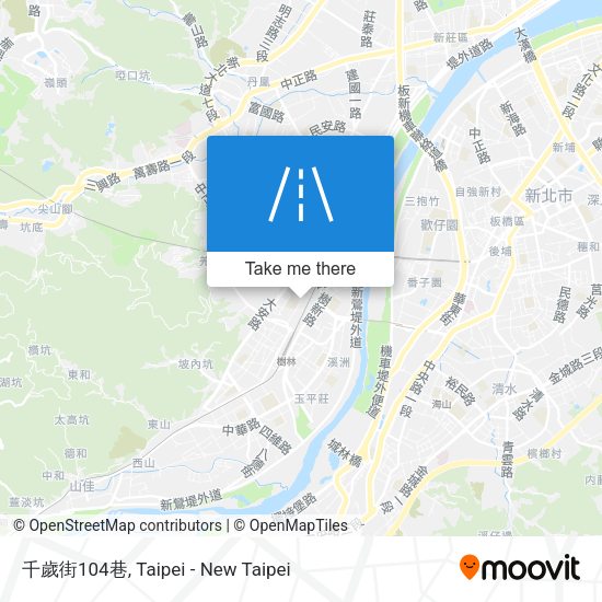 千歲街104巷 map