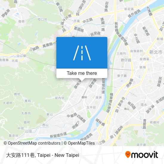 大安路111巷 map
