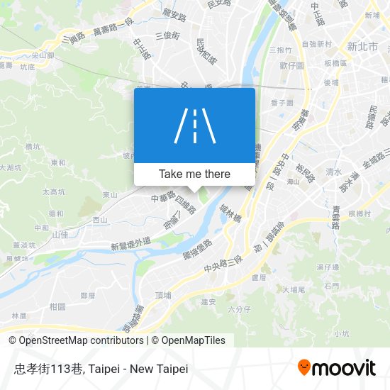 忠孝街113巷 map