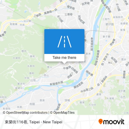 東榮街116巷地圖