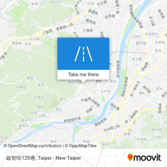 啟智街120巷地圖