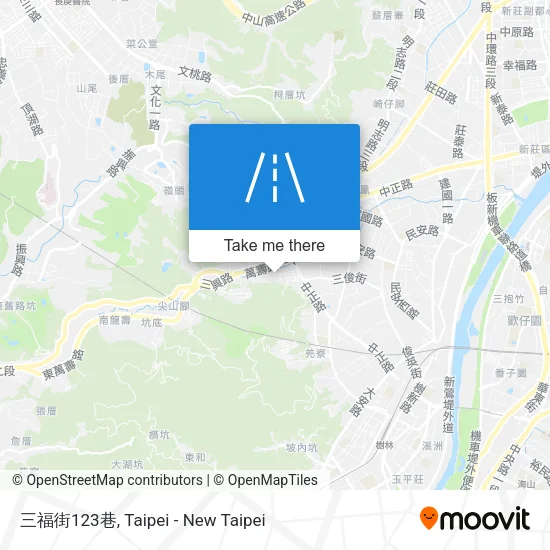 三福街123巷地圖