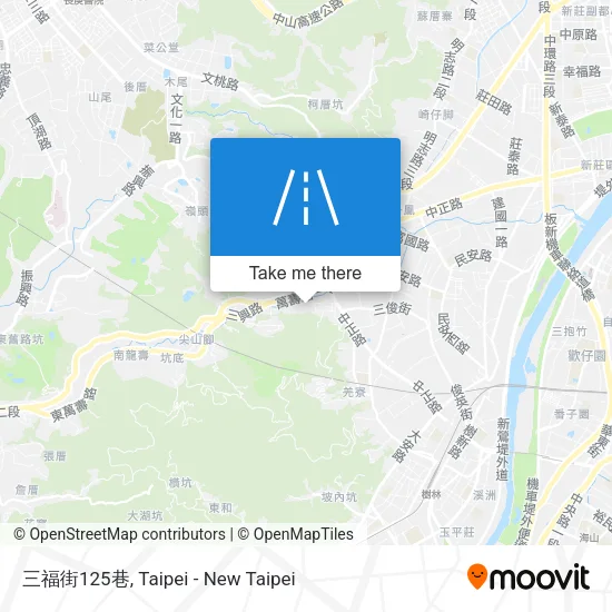 三福街125巷地圖