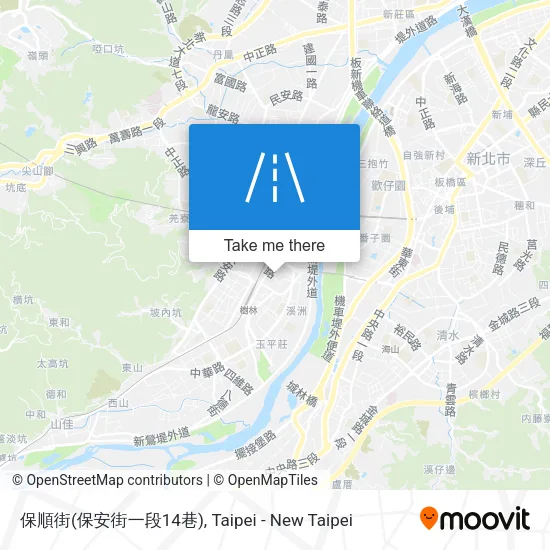 保順街(保安街一段14巷)地圖