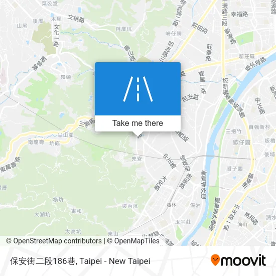 保安街二段186巷地圖