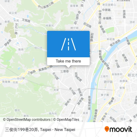 三俊街199巷20弄地圖