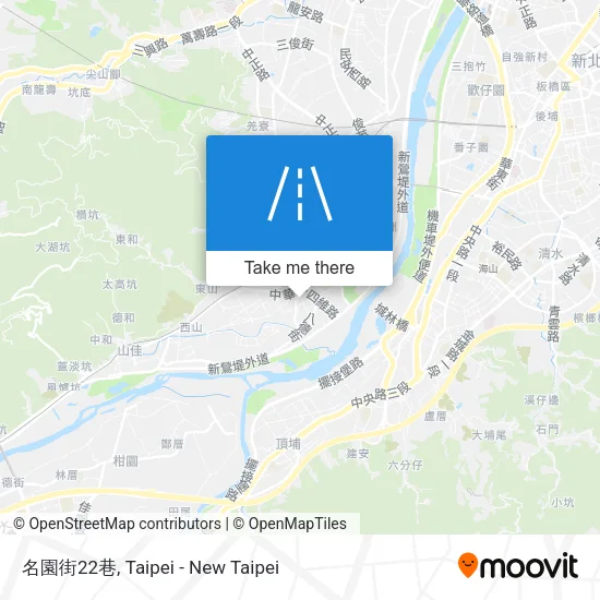 名園街22巷 map