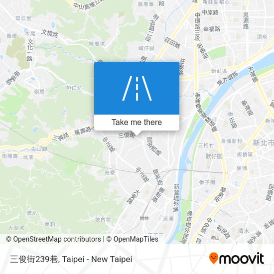 三俊街239巷地圖